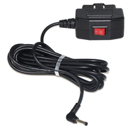 Kit de câblage direct 12V 24V vers 5V OBD avec sortie Micro USB et protection basse tension pour enregistreur vidéo embarqué (DVR)