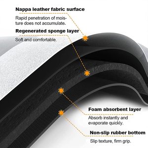 Soft Nano Design Comfy Absorbing <strong>Non</strong> Anti <strong>Slip</strong> Quick Drying Super Absorbent Diatomite Bath <strong>Mat</strong> Bathroom <strong>Mat</strong> <strong>Shower</strong> <strong>Mat</strong> Set - Product Image 4