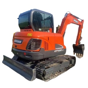 รถขุดตีนตะขาบ DOOSAN DX60 มือสอง สภาพดี 6 ตัน ราคาถูก ขาย - Product Image 1