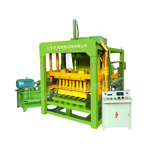 QT4-18 hoàn toàn tự động thủy lực khối gạch máy làm lõi cạnh tranh PLC Thành phần bao gồm cả động cơ bơm đúc gạch - Product Image 3