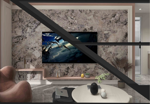 オールサイン木製代替壁パネルPVC壁パネルPVC大理石シートWPC壁パネルUV大理石シート - Product Image 4