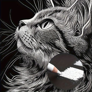 ชุดดินสอถ่านสีขาว<span class=keywords><strong>3</strong></span>ชิ้นสำหรับร่างไฮไลต์การแรเงา-สำหรับการผสม - Product Image 5