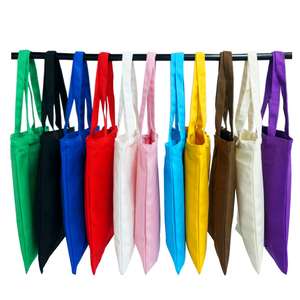 Sacolas de Compras Reutilizáveis Personalizadas com Impressão de Logo Baratas em Algodão Canvas - Product Image 4