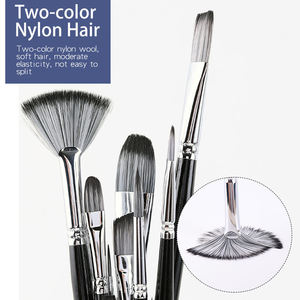 Ensemble <span class=keywords><strong>de</strong></span> pinceaux d'artiste <span class=keywords><strong>Paul</strong></span> Cézanne, 15 tailles différentes, formes variées, manche en bois, virole en cuivre, pour acrylique/nylon, huile/acrylique, <span class=keywords><strong>toile</strong></span> - Product Image 3