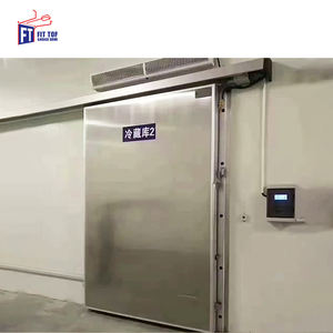 Porte coulissante d'entreposage frigorifique à isolation thermique par <span class=keywords><strong>moteur</strong></span> automatique de taille personnalisée - Product Image 1