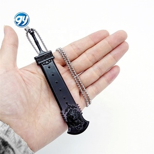 Collana in Lega Modello Arma 2B di NieR Automata, Gioiello del <span class=keywords><strong>Gioco</strong></span> YoRHa Battle Unit - Product Image 4