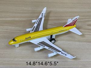 Fengqi OEM, avions jouets en métal moulé sous pression, petits et grands, pour passagers, modèles d'avions à l'échelle 1:55, jouets pour enfants, avion en alliage à tirer en arrière - Product Image 3