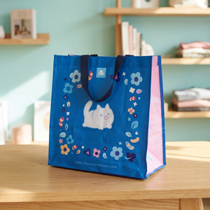 Custom Design and Multi Colors Shoulder <b>Bag</b> With <b>Large</b> Capacity <b>Gift</b> <b>Bag</b> with Long Handles Environmental Protection - Product Image 3