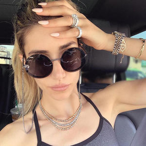 Gemnel Fashion new women jewelry collane con perline placcate in oro collana con perline minimalista - Product Image 6