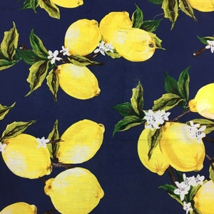 Fonesun-C582 citron imprimé tissu - Product Image 2