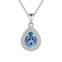 Dan Jewelry Zirkoon hanger ketting voor jubileum, Valentijnscadeau, 5A Kubieke Zirkonia