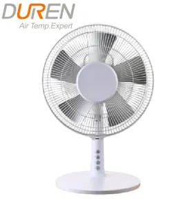 Hoge Kwaliteit Bureau Ventilator Oem Model Desktop Tafel Fan Blade Home Office Apparaten Met 3 Speed