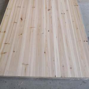 Наружное использование березовый бук сосновая пихта Тополь павловния доска из массива дерева для мебели - Product Image 1
