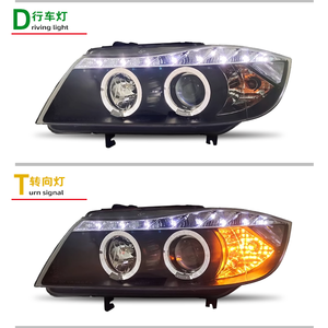 Feux avant à LED pour <span class=keywords><strong>BMW</strong></span> Série 3 <span class=keywords><strong>E90</strong></span>, ensemble de phares <span class=keywords><strong>2005</strong></span>-2012, feux de jour à LED modifiés, clignotants <span class=keywords><strong>318i</strong></span> 320i 325i - Product Image 4