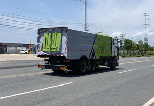Barredora de Carreteras <span class=keywords><strong>Euro</strong></span> 6 de 16 CBM: 16,000 Litros - Una Llenada, Un Tramo - Alcance Máximo, Sin Paradas de Recarga, Limpia Más Pavimento - Product Image 5