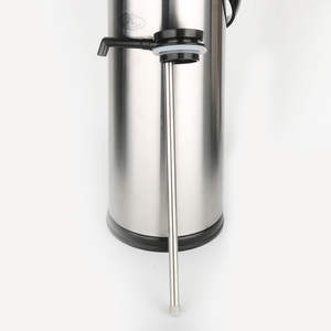 <span class=keywords><strong>Airpot</strong></span> de acero inoxidable de 2,2 L, con bomba de aire de presión manual, botellas de agua de vidrio para café, té - Product Image 5