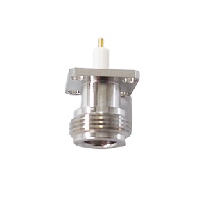 Connecteur coaxial RF N <span class=keywords><strong>femelle</strong></span> à bride carrée de 17,5 mm, isolateur de 8 mm, broche de <span class=keywords><strong>3</strong></span> mm, 50 Ohms, DC-11 GHz, IP68, pour connexions de câbles micro-ondes - Product Image 3