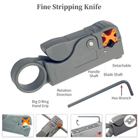 Kit d'outils Ethernet : Pince à sertir RJ45, testeur de câble, coupe-câble LAN, outil de réparation de câbles réseau