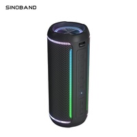 XDOBO Haut-parleur Bluetooth 5.3 haute puissance 50W, rythmique, autonomie 20H, compatible TWS, TF, AUX, idéal pour piscine, plage, fête