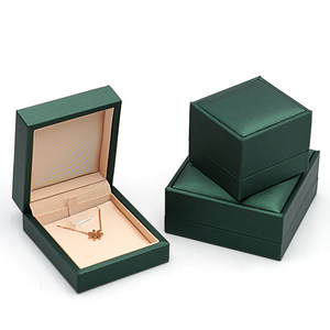 Caja de Joyería de Cuero PU de Lujo con Logotipo Personalizado al por Mayor para Anillos, Pendientes, Colgantes, Pulseras, Collares, Cajas de Almacenamiento para Regalos - Product Image 5