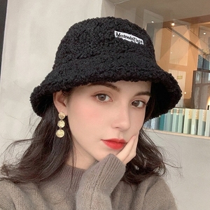 <span class=keywords><strong>Cappello</strong></span> da pescatore in morbido pile Sherpa per uomo e <span class=keywords><strong>donna</strong></span>, caldo berretto in pelliccia <span class=keywords><strong>Teddy</strong></span>, <span class=keywords><strong>cappello</strong></span> invernale in bouclé lavato con patch - Product Image 2