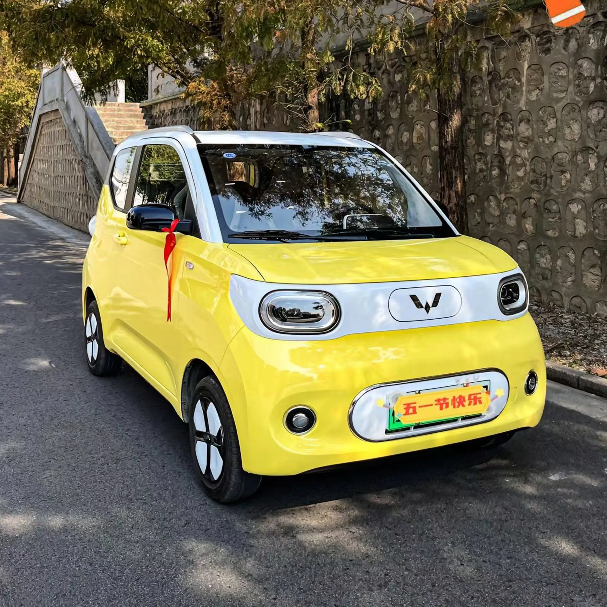 Saic Wuling Hong Guang Mini Elektrofahrzeuge Auto Auto EV Game Boy Trade 6371 Hongguang Mini klein Rechtslenkrad Macaron