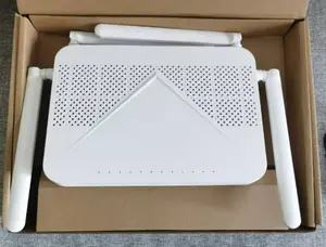Hot Sales MTK Chipset Dual Band FTTH Optical Fiber GEPON ONT 1G3FE/4GE+1TEL+External Antennas 2.4 5GWIFI Supply Service Name