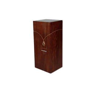 Top Sale DS Brand Handmade Solid Deep <b>Brown</b> Natural Wood Color Rectangle Wooden Gift & Craft <b>Storage</b> Wine <b>Box</b> DSW-1026 - Product Image 3