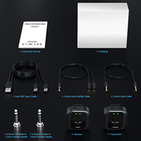 Zimhome 2025 Nouveauté ZTW-R10 8ms Faible Latence 40m/130ft Système de Moniteur Intra-auriculaire de Haute Qualité