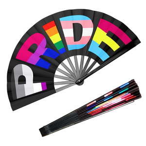 Éventails pliants POP de 33 cm, très sonores, personnalisables avec logo, pour la danse en ligne, les événements et les événements sonores - Product Image 4