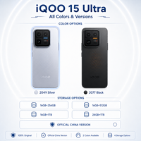 Nouveau Smartphone Original IQOO 15 Ultra 5G 2026, Octa Core, Écran 144Hz, Langues Mondiales, Android vivo iqoo 15ultra