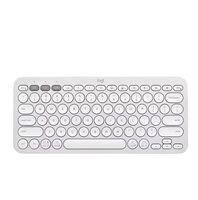 Clavier sans fil K390 multi-appareils compact et portable pour tablette, PC portable, logo OEM personnalisé, vente en gros