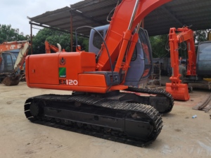 Excavatrice Hitachi EX120-5 2022, 12 tonnes, 0-2000 heures, moteur Isuzu A-4BG1 du Japon, hydraulique d'origine, pompe à engrenages, roulement certifié - Product Image 6