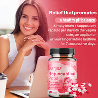 Capsules pour la santé vaginale des femmes : favorisent l'élasticité, l'équilibre du pH et soulagent la sécheresse intime, soutiennent la santé féminine quotidienne