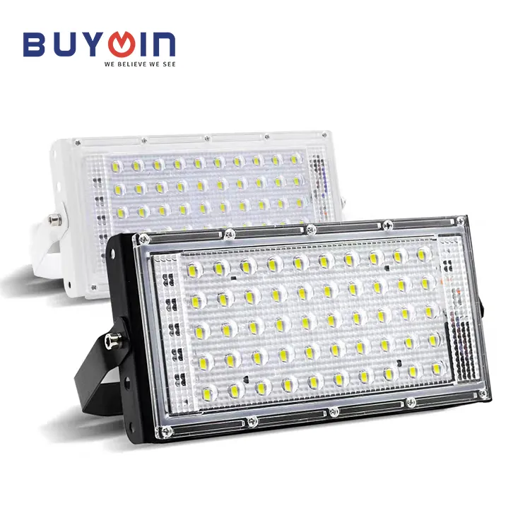 Shenzhen Outdoor lighting 110V 220V Reflector LED Floodlights Outdoor Waterproof IP65 Garden Spotlight 50W Led Flood Light