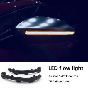 ไฟเลี้ยว LED แบบไดนามิกสำหรับกระจกมองข้าง  ไฟเลี้ยวแบบเรียงลำดับสำหรับ Golf 7.5 - Product Image 2