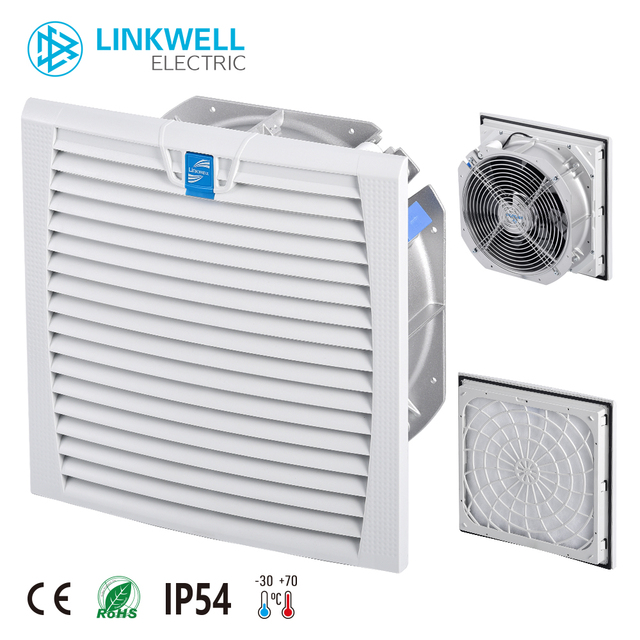 AC/DC Factory Directly Provided Ventilation Cooling Fan and Heppa Filter and Cabinet Panel Fan Filter