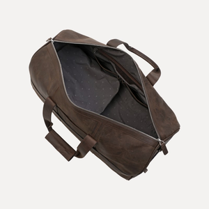 Bolsa de Lona de Cuero Vacuno con Logotipo Personalizado a Precio Económico, Cierre de Cremallera, Incluye Diseño Artesanal de BD - Product Image 6