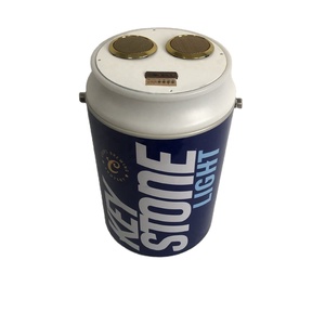 Hs Plastic Cooler New Design 19L <strong>Can</strong> <strong>Shape</strong> Ice Chest with Speaker and logo <strong>Promotion</strong> Keep <strong>Item</strong> Cooling Chest Music Cooler - Product Image 2