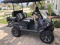 Mobil Golf Listrik HDK Evolution Baru, Mini Buggy Off-Road, Tegangan Baterai 48v, untuk Tur Lapangan Golf