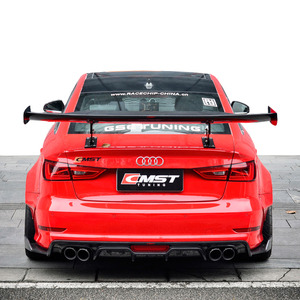 Kit de carrosserie large de style CMST pour pare-chocs avant de style <span class=keywords><strong>Audi</strong></span> <span class=keywords><strong>s3</strong></span> et becquet et capot en fibre de carbone à large évasement pour <span class=keywords><strong>AUDI</strong></span> <span class=keywords><strong>s3</strong></span> - Product Image 3