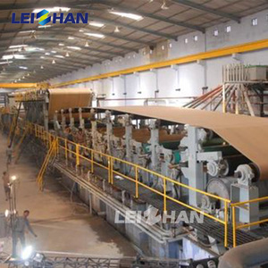 Máy nghiền giấy để tái chế Bảng thẻ testliner Máy làm giấy kraft dây chuyền sản xuất giấy - Product Image 4