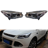 Phares LED améliorés avec feux de jour DRL, lampes avant de tuning, accessoires de voiture pour Ford Kuga 2013 à 2016