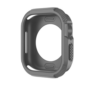 La más <span class=keywords><strong>nueva</strong></span> funda de silicona deportiva a prueba de golpes para <span class=keywords><strong>Apple</strong></span> <span class=keywords><strong>Watch</strong></span> 46mm 42mm, funda anticaída, fundas de parachoques de TPU para IWatch Series 10 - Product Image 1