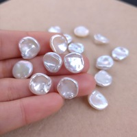 Perles baroques d'eau douce naturelles en forme de pétale, perles en vrac, matériaux d'accessoires semi-finis pour le bricolage, tailles exquises de 9 à 18 mm