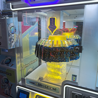 Конкурентоспособная цена, игрушечный зажимной станок для 4 игроков, пользовательский зажимной станок для карт с монетоприемником, красочный мини-призовой автомат