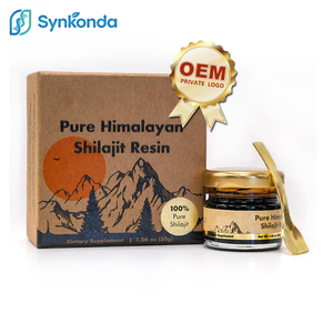 Coffret Cadeau Résine de Shilajit Purifiée Haute Puissance Qualité Or Supplément pour Hommes pour Booster l'Énergie et Soutenir le Système Immunitaire 600mg par Portion - Product Image 1