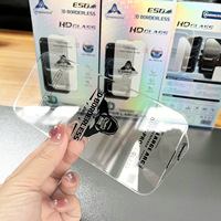 Protection d'écran en verre trempé 3D sans bordure ESD pour iPhone 18 Pro Max, film d'écran ultra-clair pour iPhone 18 Pro Max