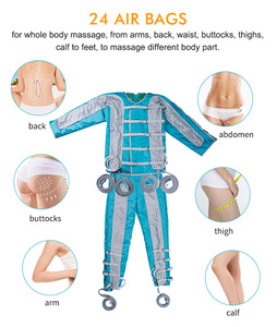 Body Slimming Professional Full Body Lymphatic Drainage Press Therapy <b>Massage</b> <b>Machine</b> 3 In 1 Air Pressure - Product Image 4