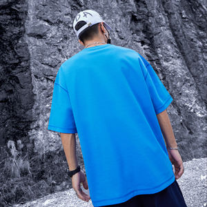 ملابس رجالية ، وزن ثقيل ، كبير ، للوزن الثقيل ، من القطن ، من القطن ، طويل القامة ، كبير الحجم ، تيشيرتات رجالية عالية الجودة - Product Image 3